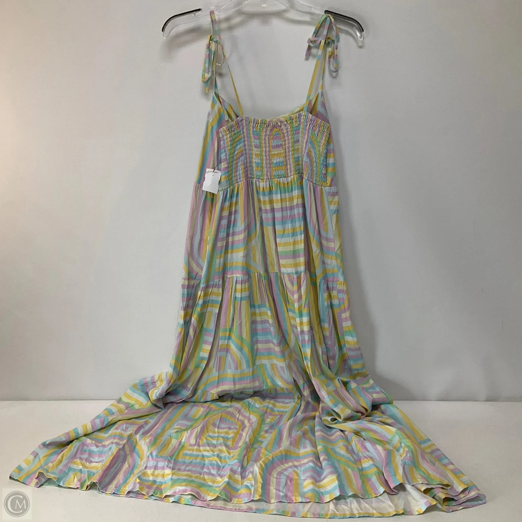 Dress Casual Maxi By Clothes Mentor In Multi-colored, Size: L