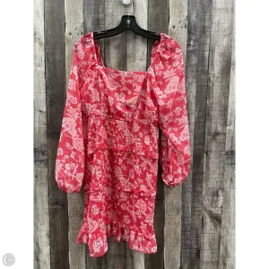 Dress Casual Short By Cme In Red, Size: M