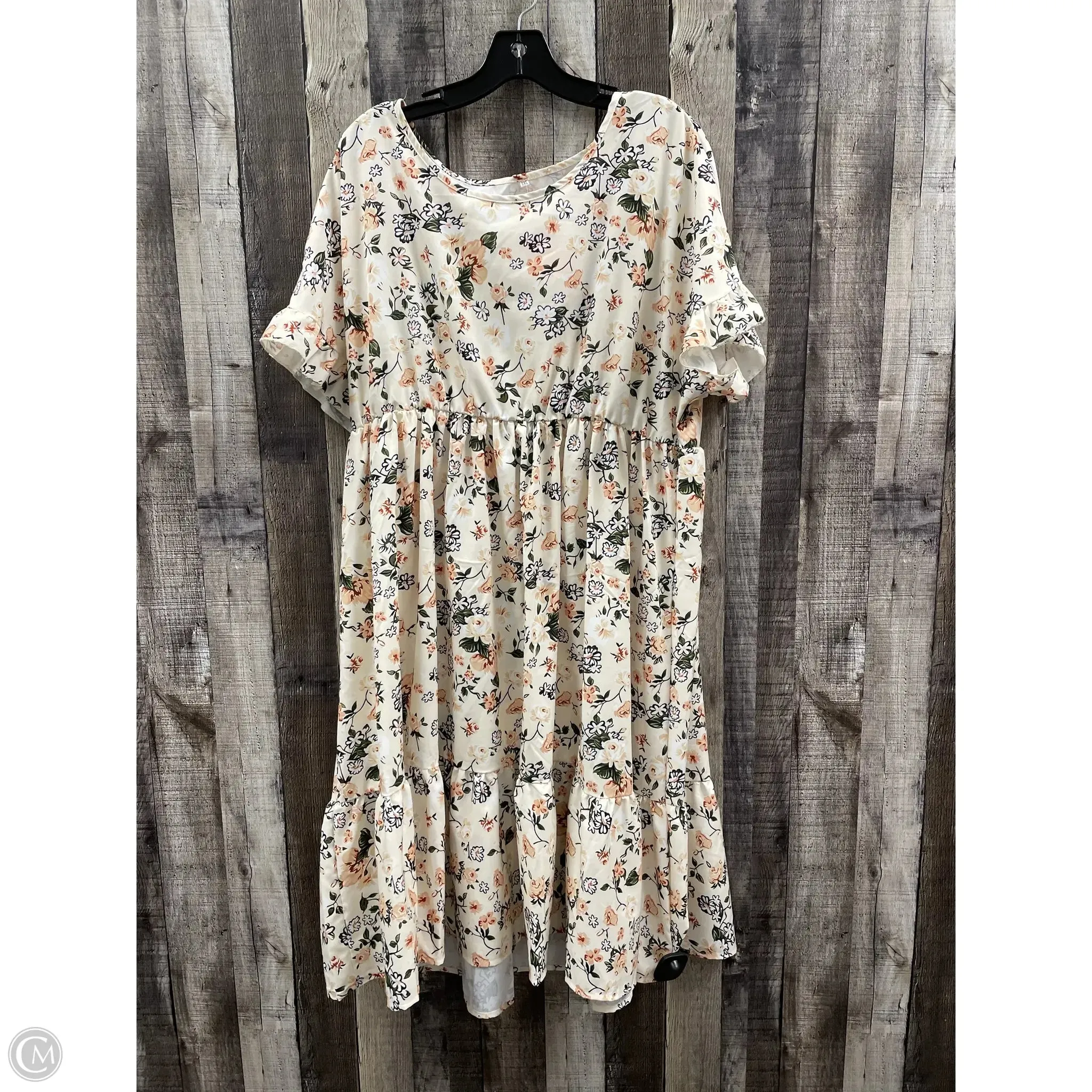 Dress Casual Short By Cmf In Multi-colored, Size: 2x