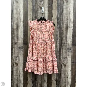 Dress Casual Short By Jodifl In Floral Print, Size: M