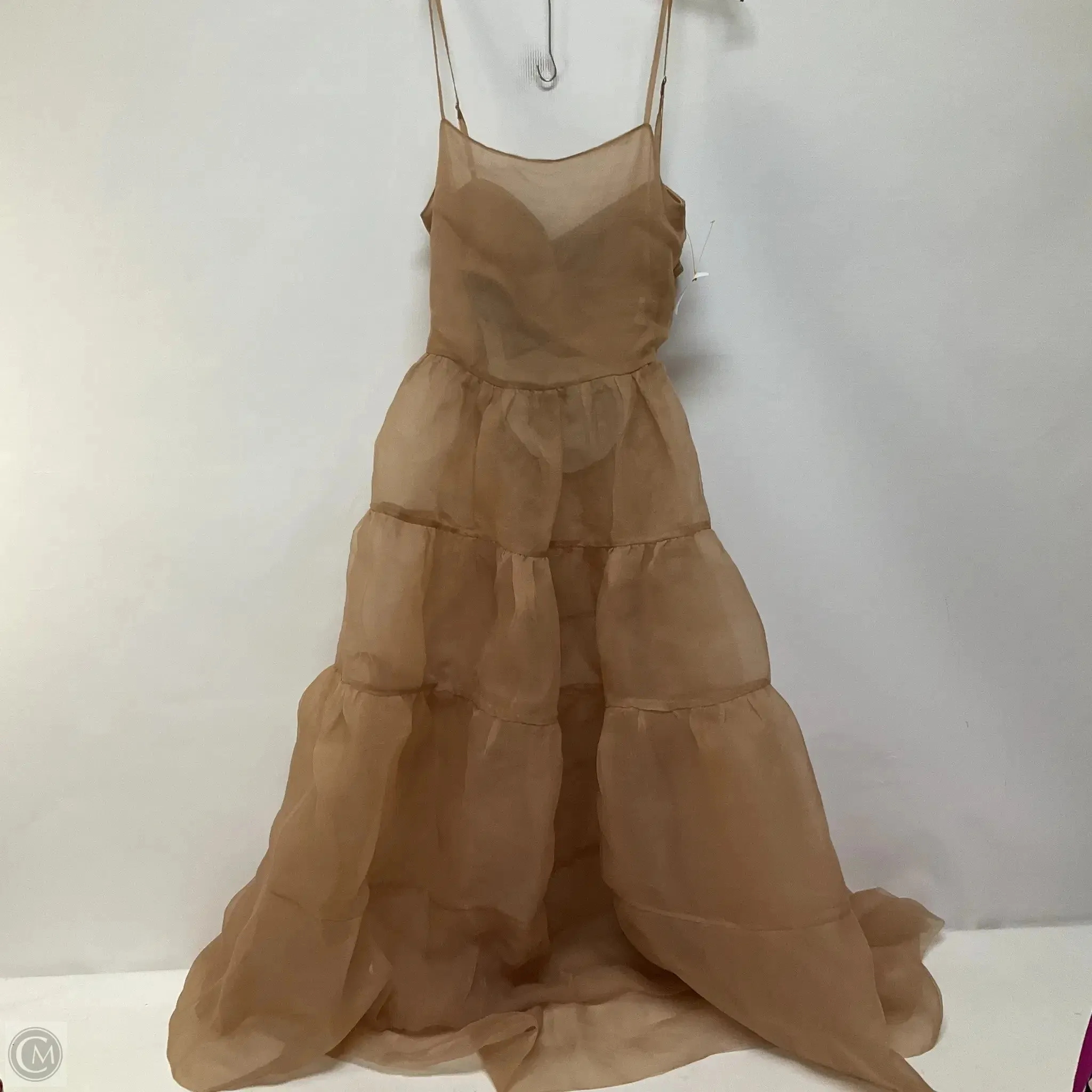 Dress Party Long By Cma In Brown, Size: M