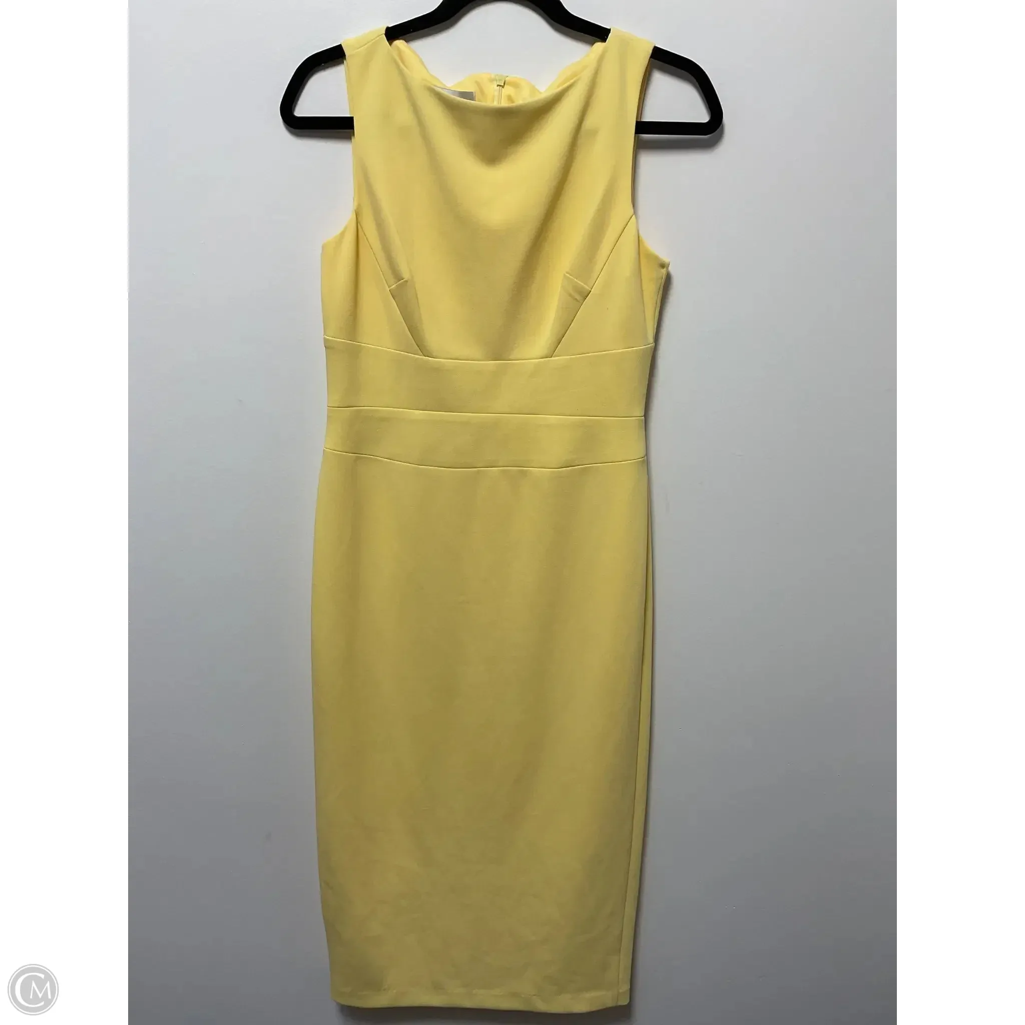 Dress Party Short By Donna Morgan In Yellow, Size: S