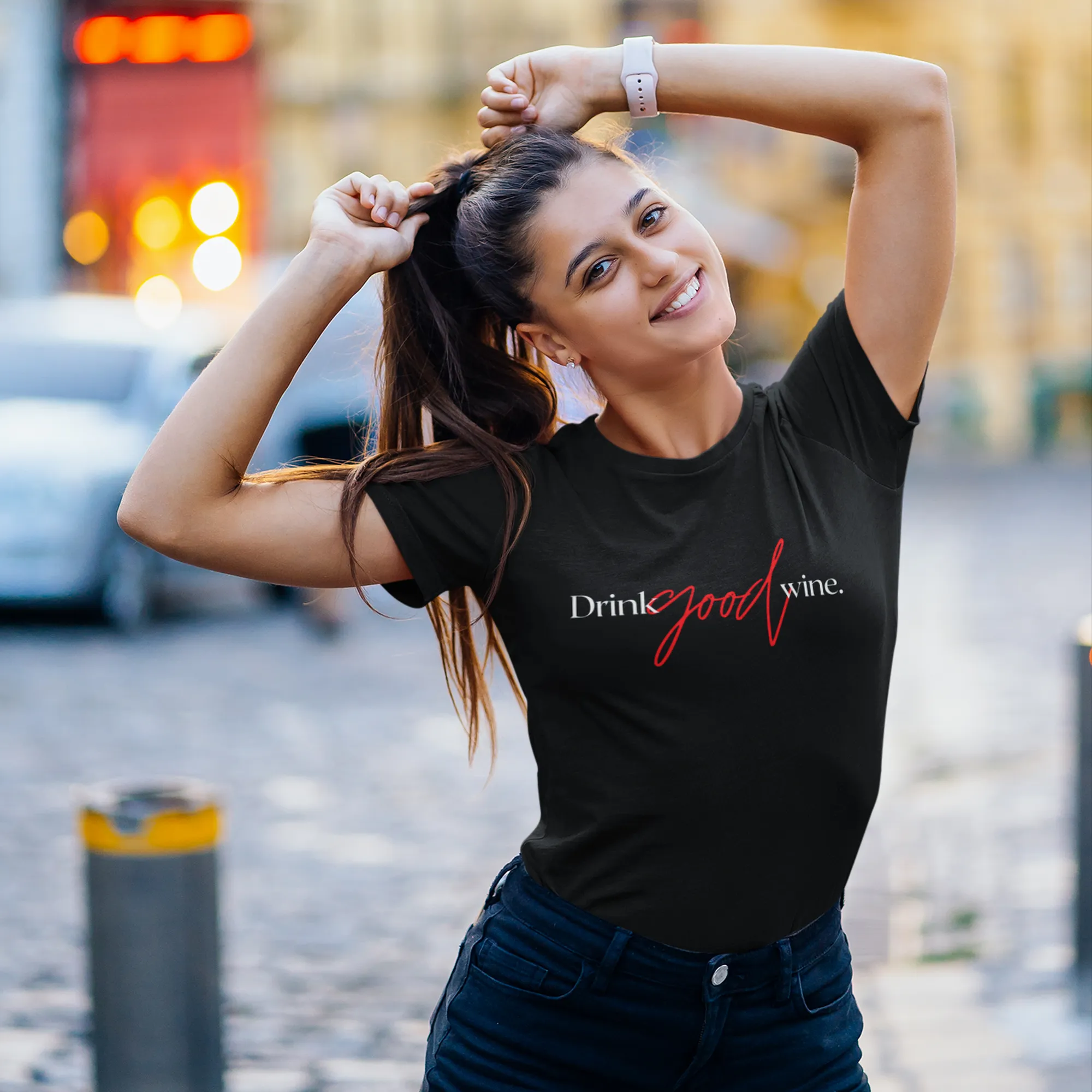 Drink Good Wine II  - Women's Tee