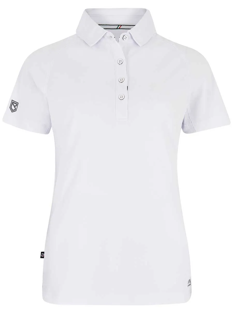 DUBARRY Riviera Womens Short-Sleeve Technical Polo - White