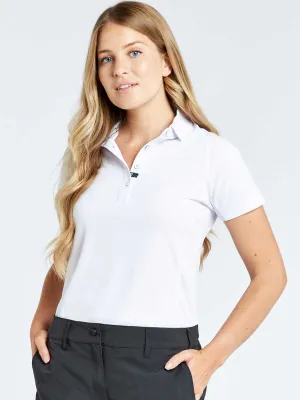 DUBARRY Riviera Womens Short-Sleeve Technical Polo - White