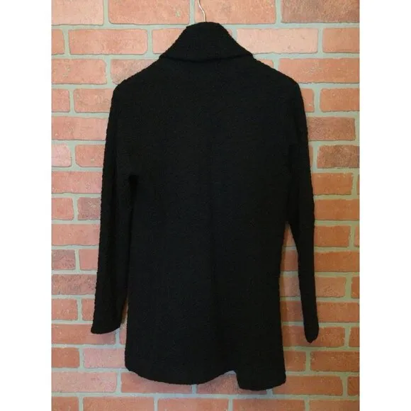 Eileen Fisher Women's Textured Jacket Coat Button Front blazer Collar Size XS