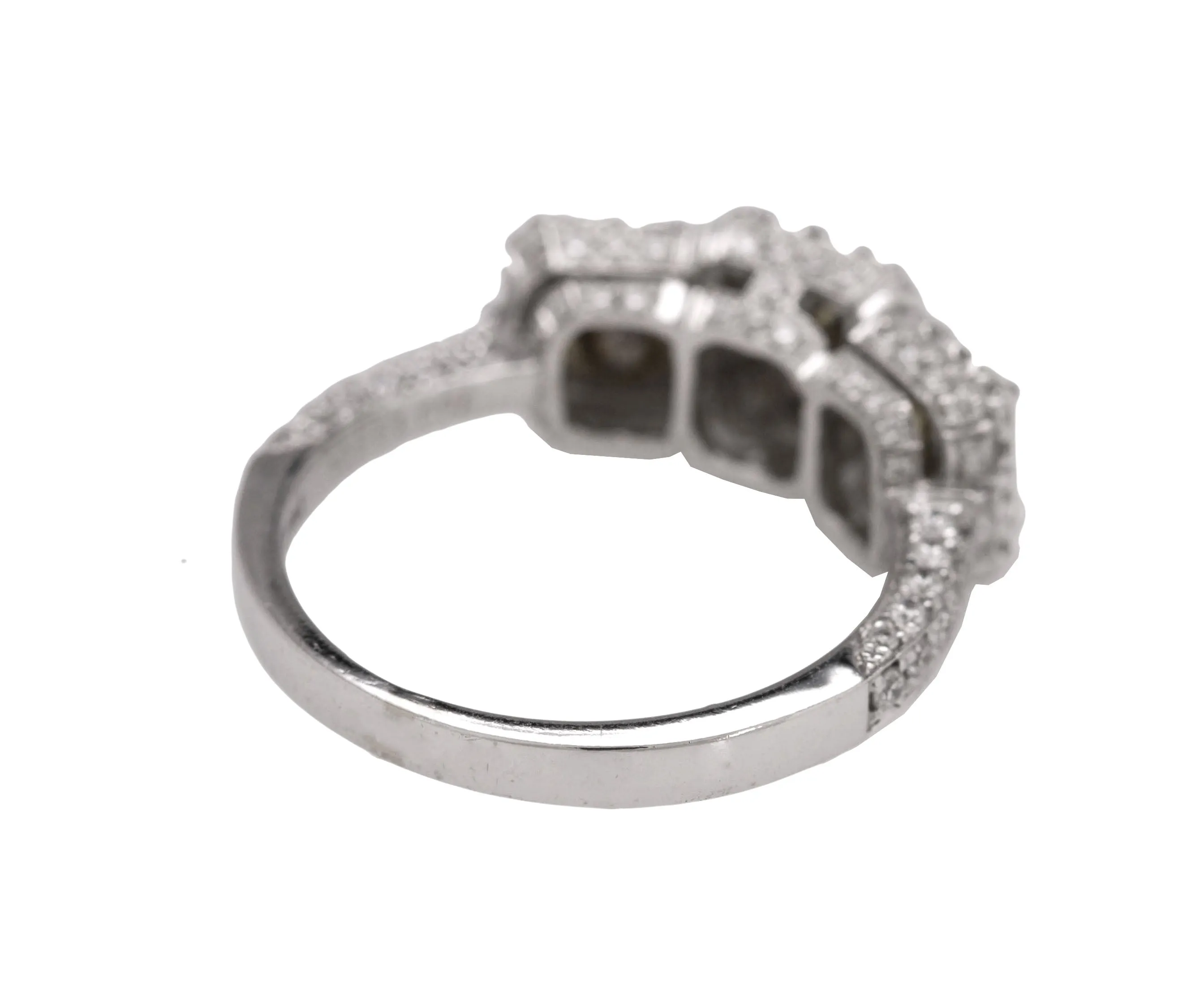 Elegant Ladies Piranesi 1.85 CT Yellow Canary Radiant Diamond Engagement Ring