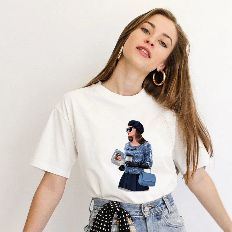 Elegant Lady Cotton Tee