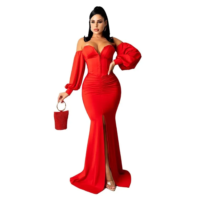 Elegant Sexy Sleeveless Backless StraplessDress