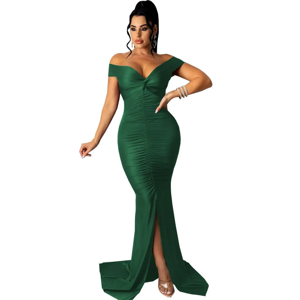 Elegant Sexy Sleeveless Backless StraplessDress