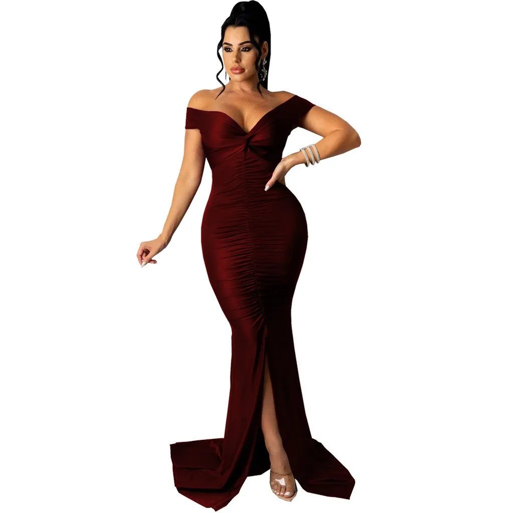 Elegant Sexy Sleeveless Backless StraplessDress