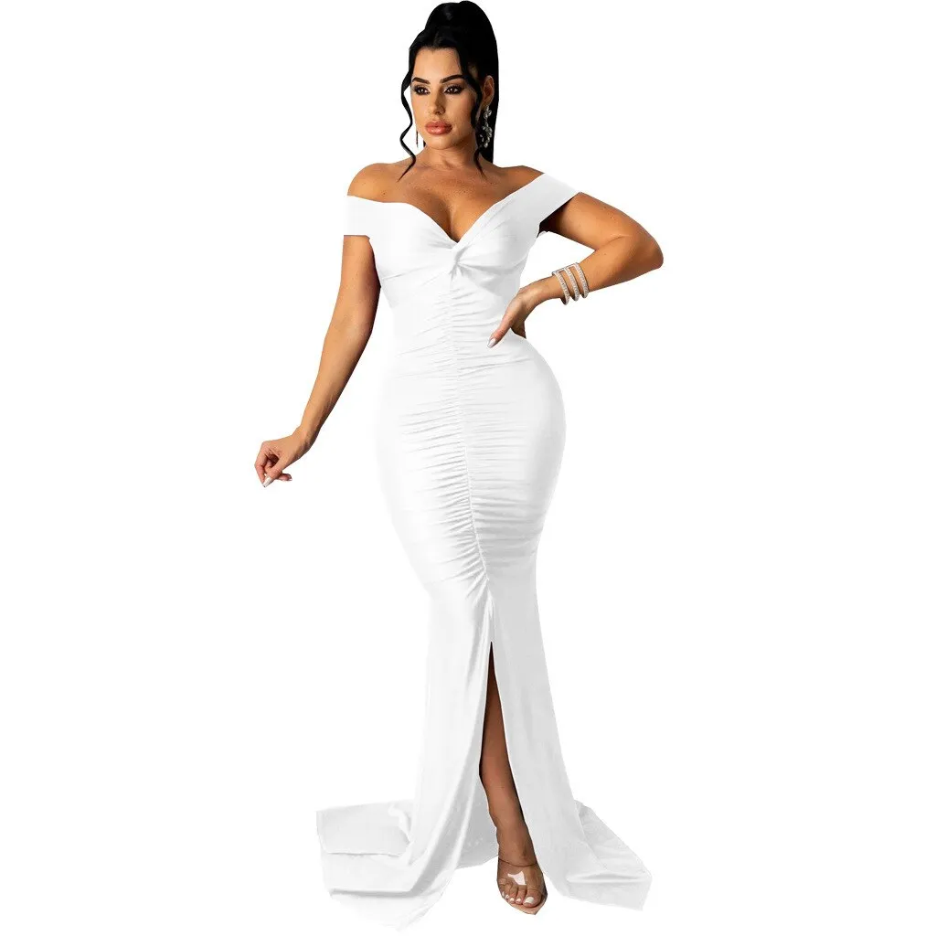 Elegant Sexy Sleeveless Backless StraplessDress
