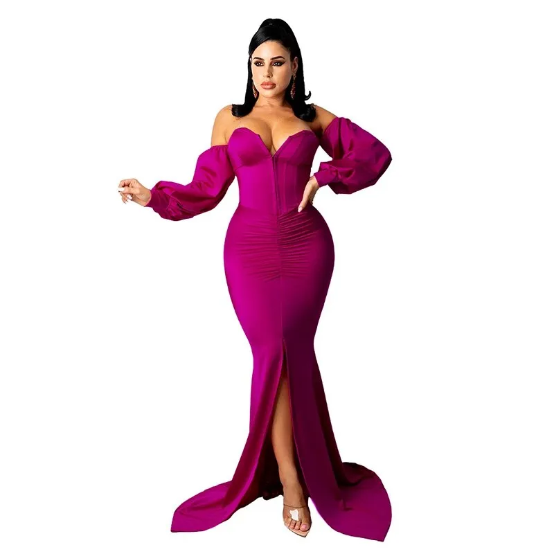 Elegant Sexy Sleeveless Backless StraplessDress