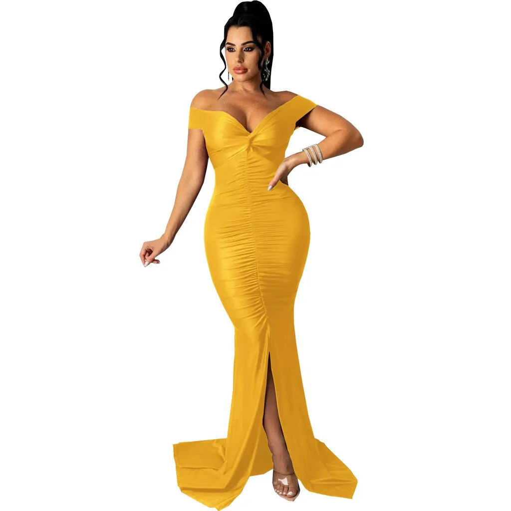 Elegant Sexy Sleeveless Backless StraplessDress