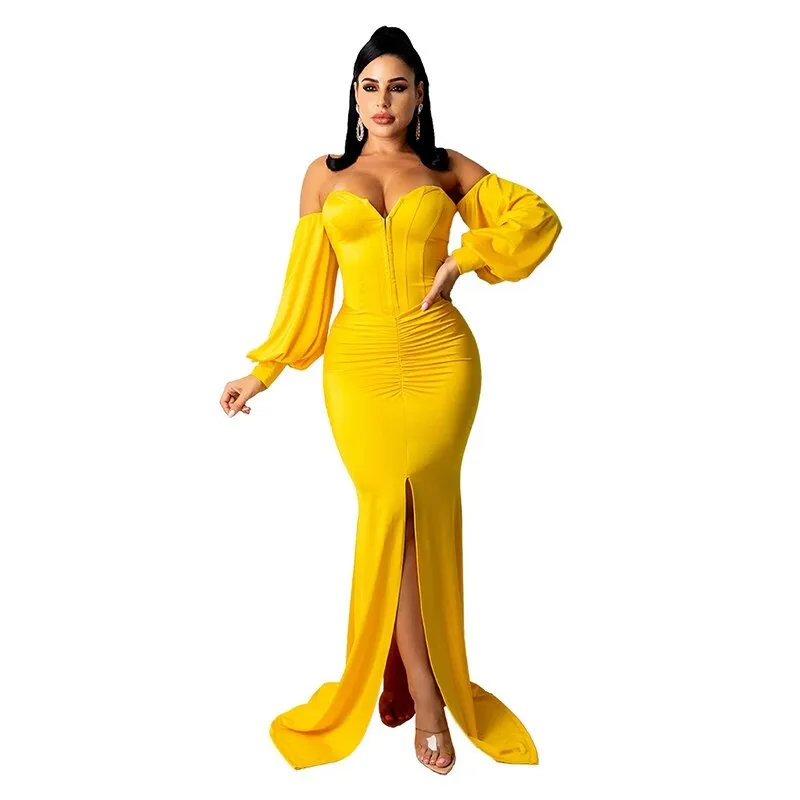 Elegant Sexy Sleeveless Backless StraplessDress