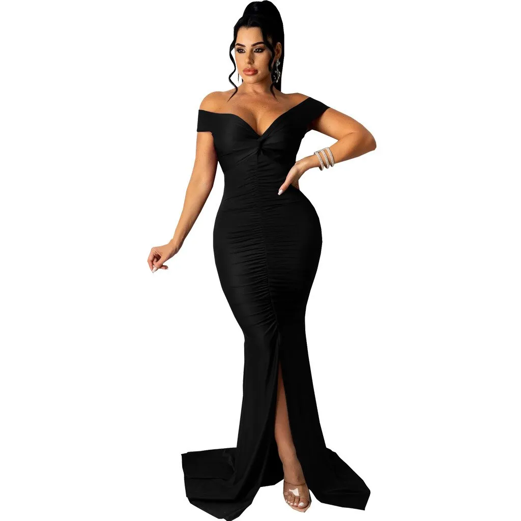 Elegant Sexy Sleeveless Backless StraplessDress