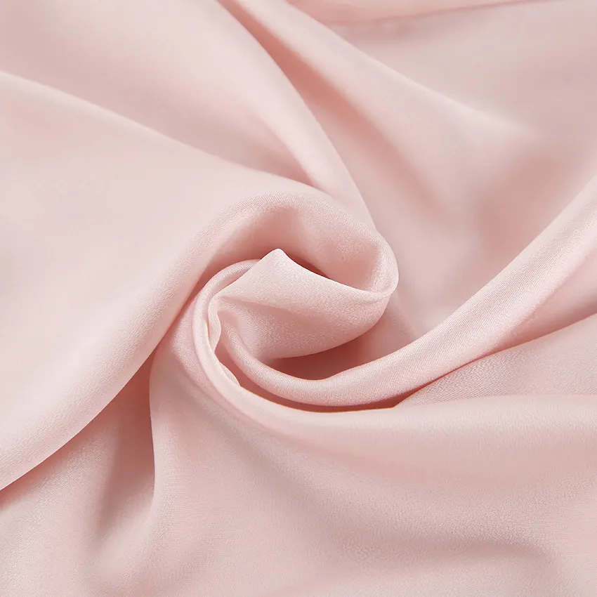 Elegant Women's Satin Bow Collar Irregular Blouse