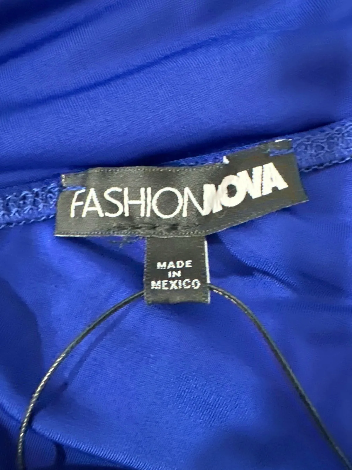 Fashion Nova Royal First And Last Midi Dress UK XS