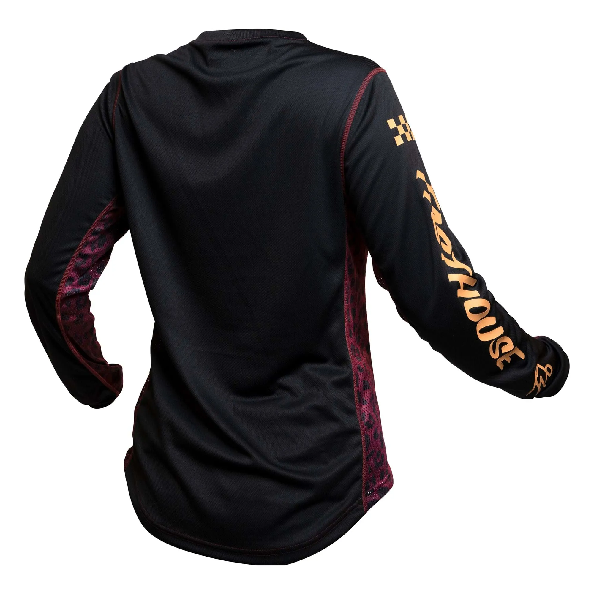 Fasthouse Women's Grindhouse Golden Script Long Sleeve Jersey