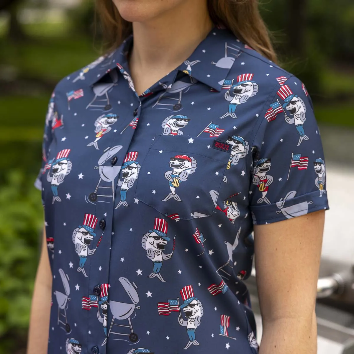 Fins & Freedom – Women's KUNUFLEX Short Sleeve Shirt