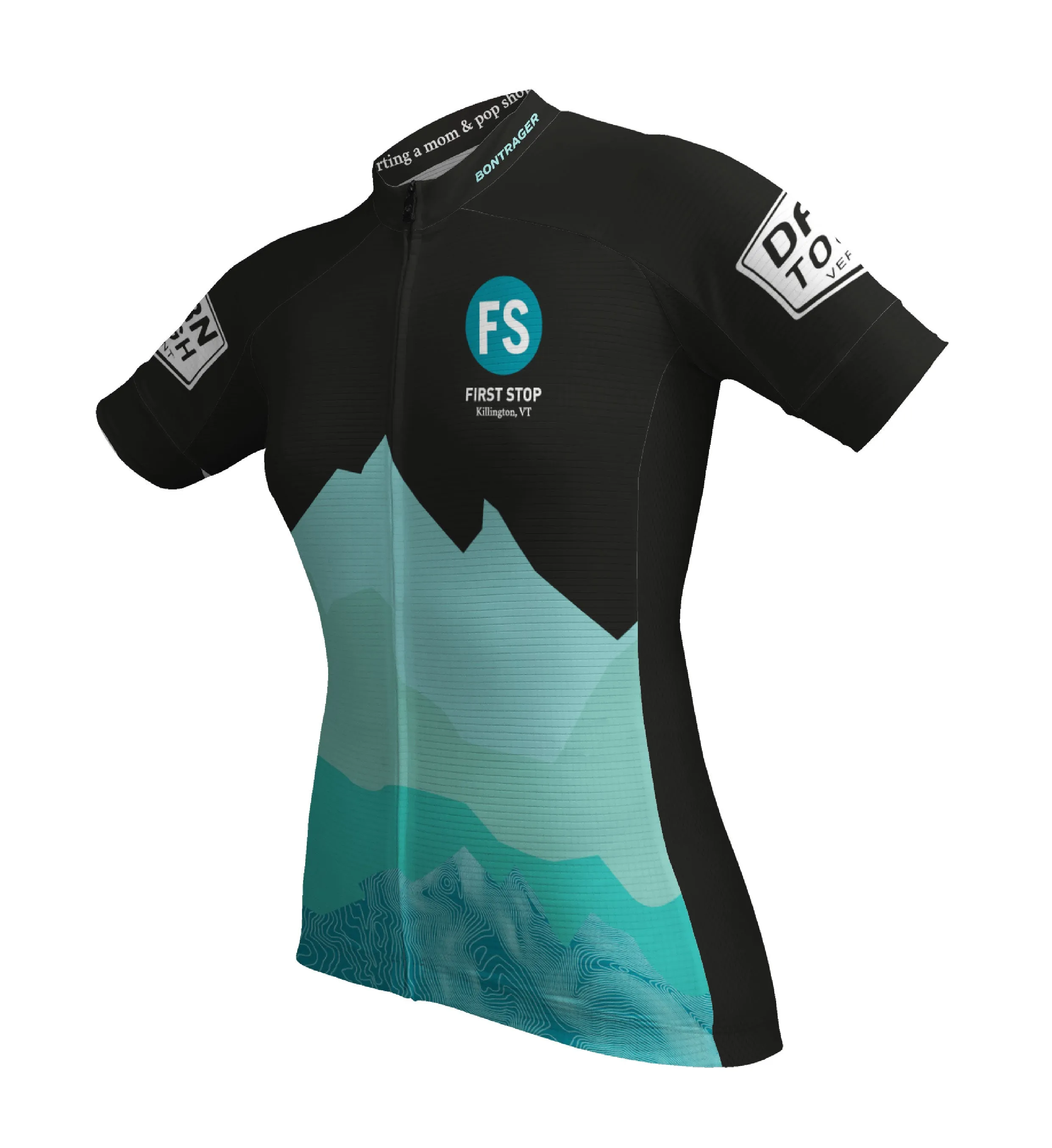First Stop Board Barn Womens Semi Form Fit Jersey