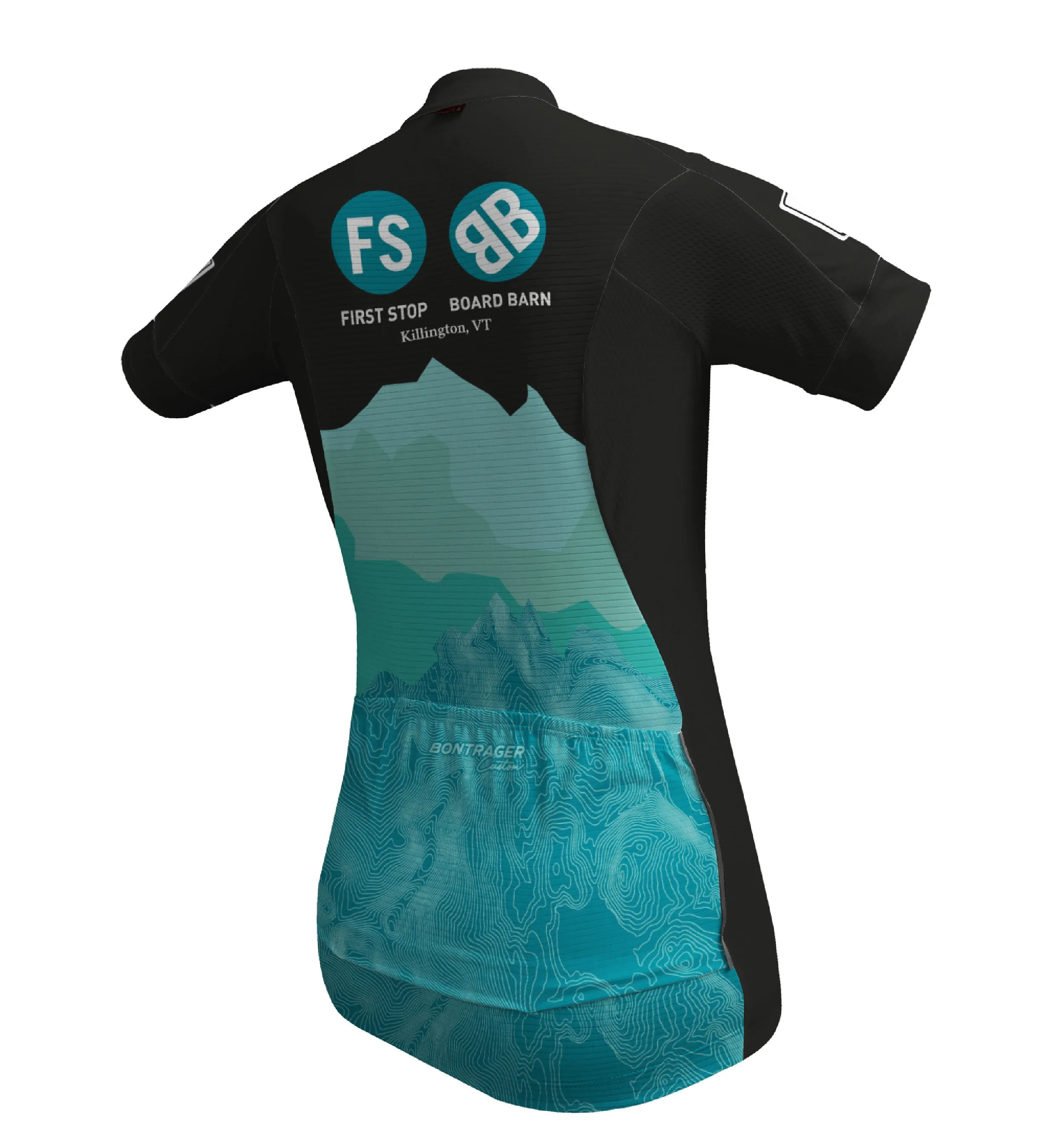 First Stop Board Barn Womens Semi Form Fit Jersey