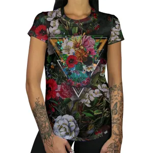 Flower Skull Women's Tee