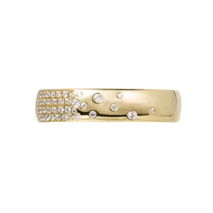 Flush-Set Diamond Matching Wedding Bands