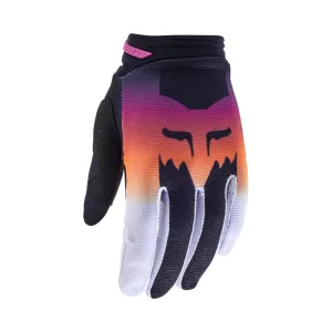 FOX WOMENS 180 FLORA GLOVES [BLACK/PINK]
