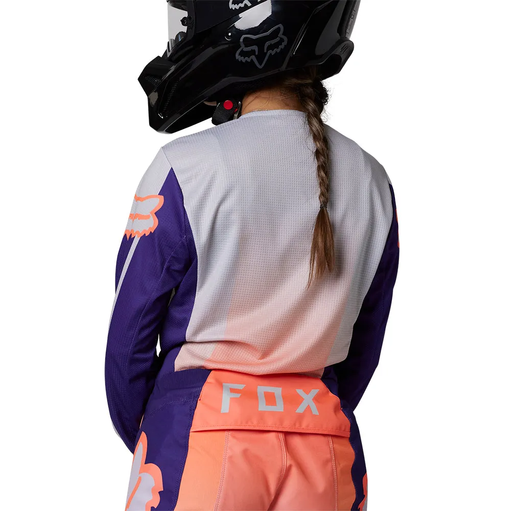 FOX WOMENS 180 LEED JERSEY [FLO ORANGE]