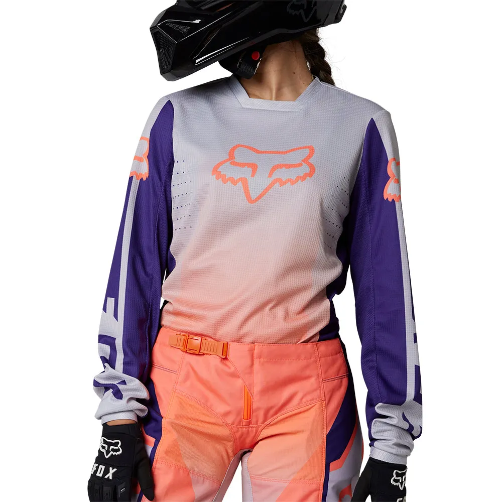 FOX WOMENS 180 LEED JERSEY [FLO ORANGE]
