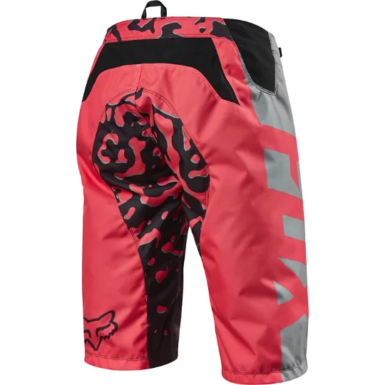 Fox Womens Demo Race Shorts - Neon Red S