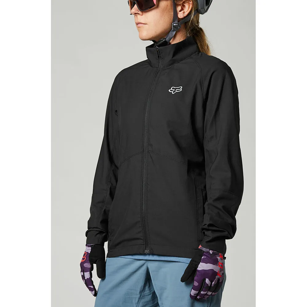 Fox Womens Ranger Wind Jacket - Black