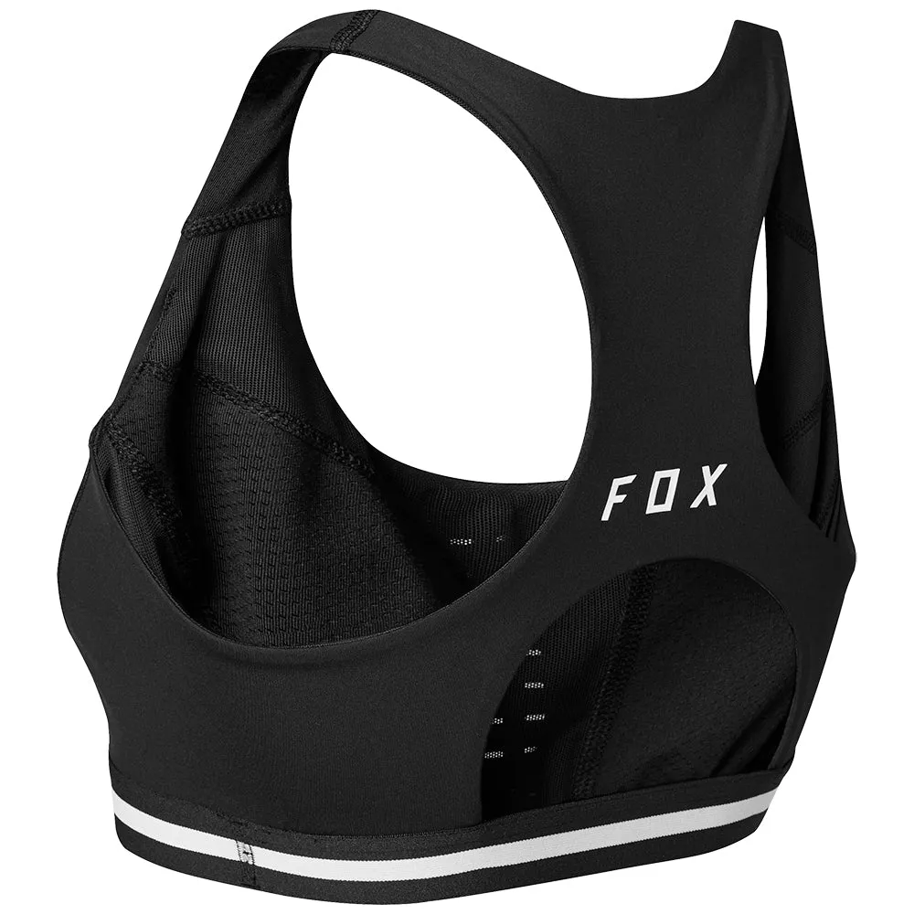 Fox Womens Tecbase Bra - Black