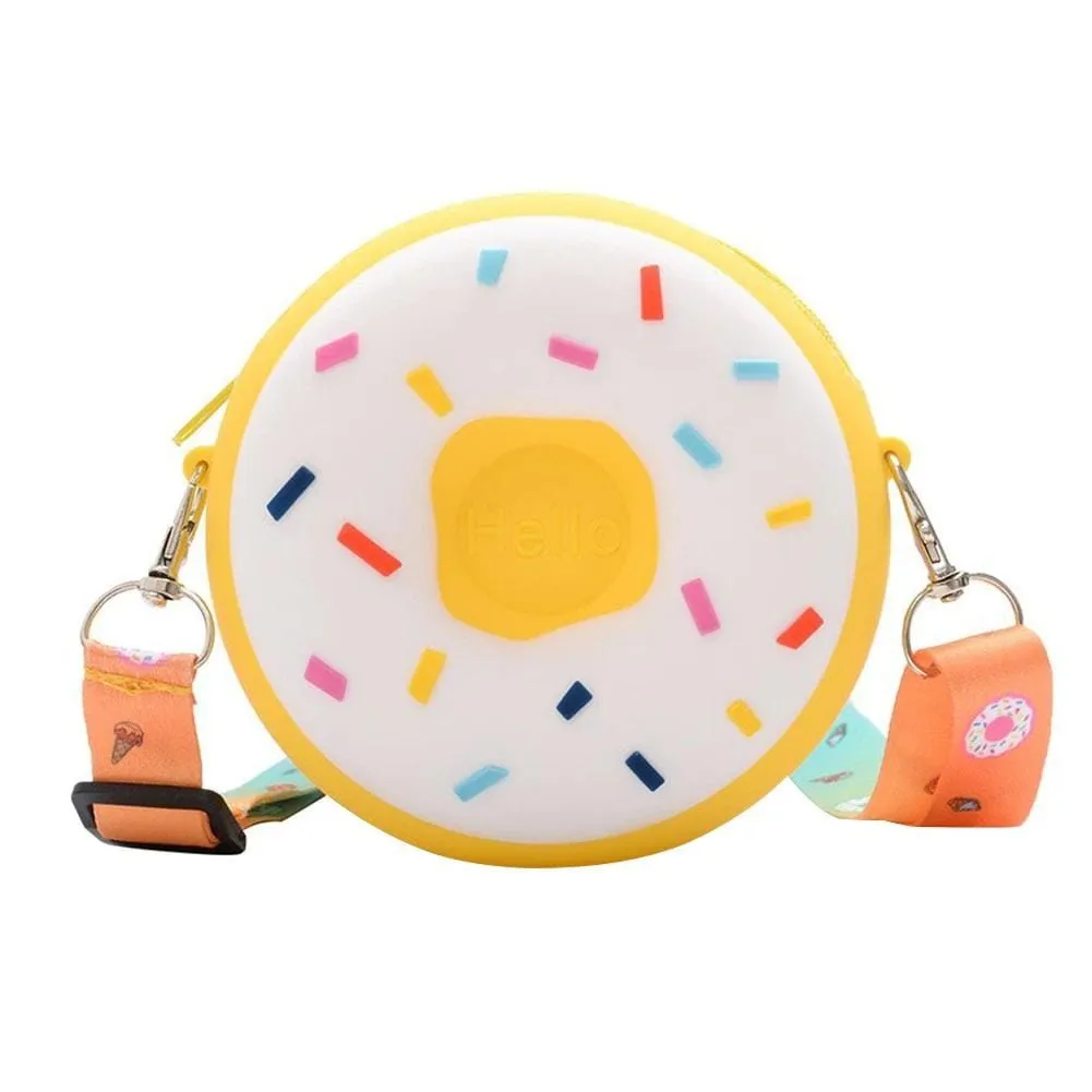 Fruit and Donut  Soft Silicone Pouch