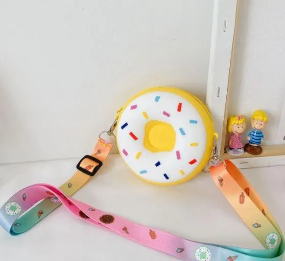 Fruit and Donut  Soft Silicone Pouch
