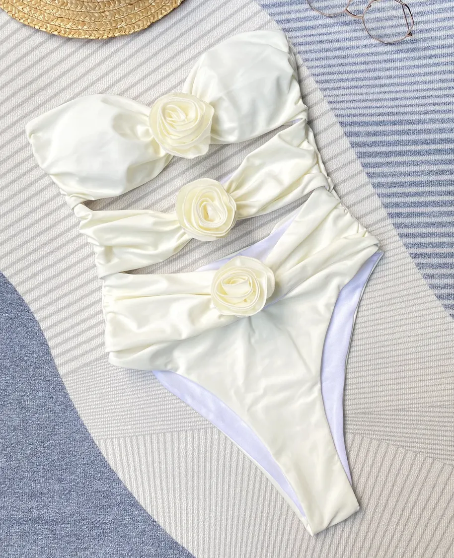 GEORGIA 3D FLORAL SWIMSUIT