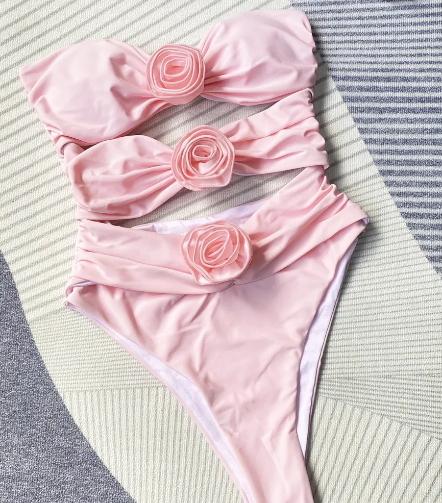 GEORGIA 3D FLORAL SWIMSUIT