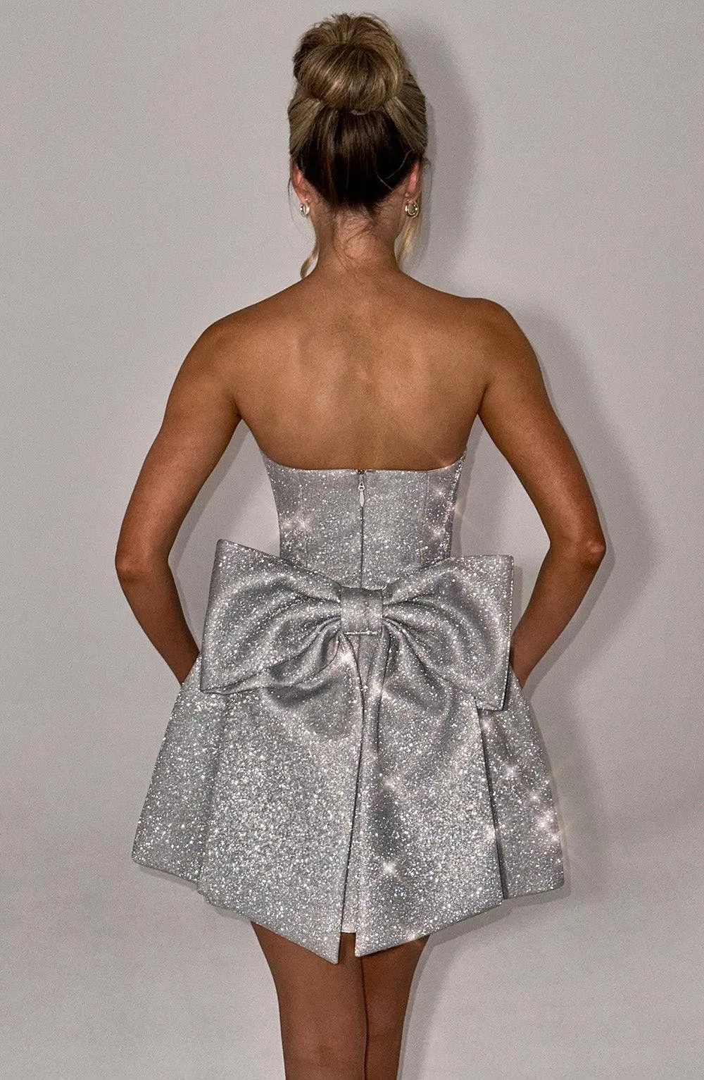 Glitter Belle™ | Women's Mini Dress | Sparkling Fabric, Festive Cocktail Style & Flattering Fit