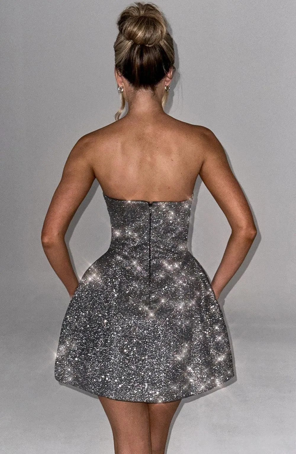 Glitter Belle™ | Women's Mini Dress | Sparkling Fabric, Festive Cocktail Style & Flattering Fit