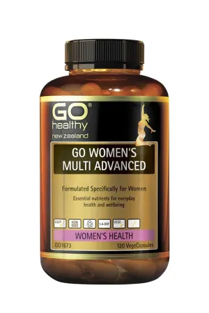 GO Healthy Women's Multi Advanced 120 Capsules
