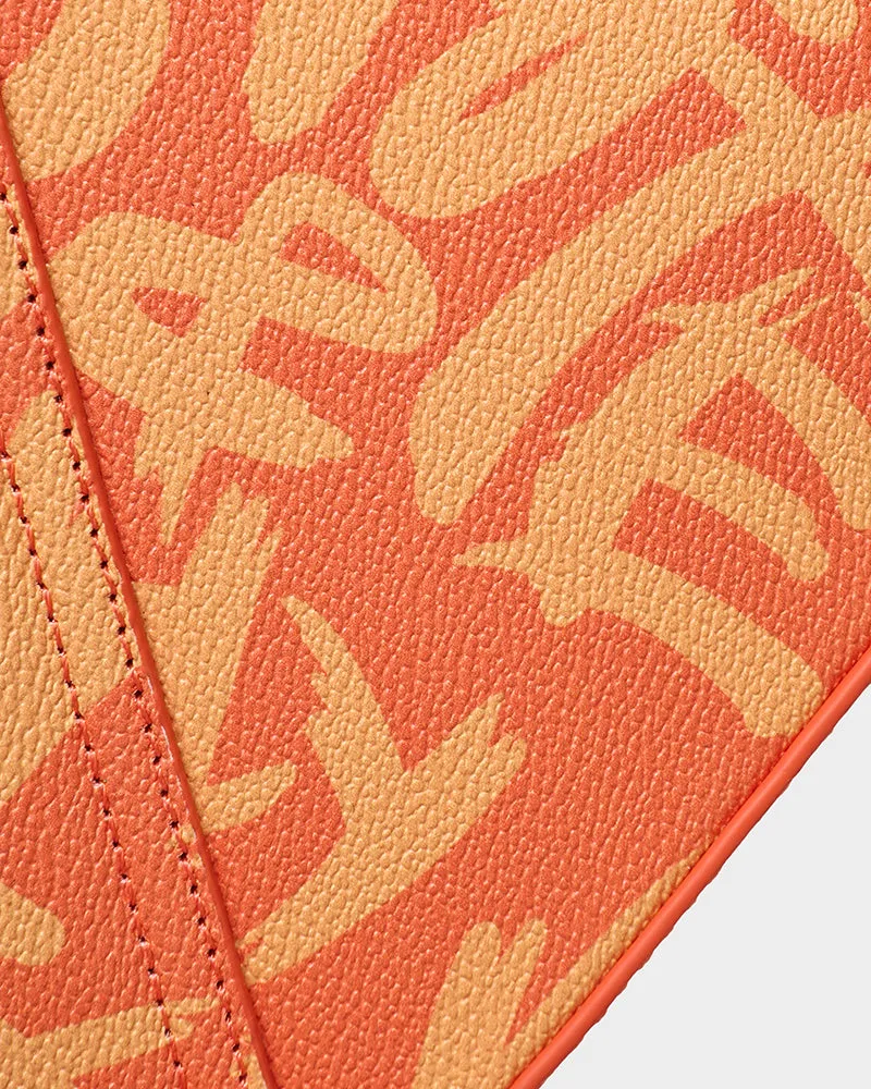 Graffiti Shoulder Bag in Orange