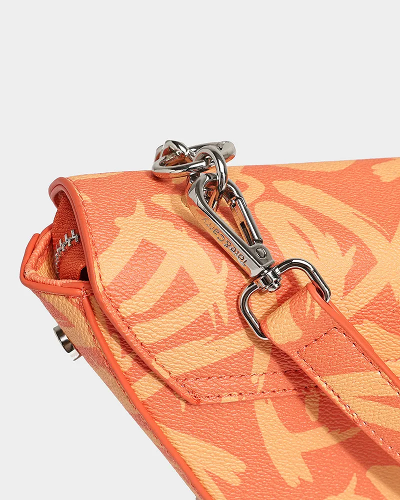 Graffiti Shoulder Bag in Orange