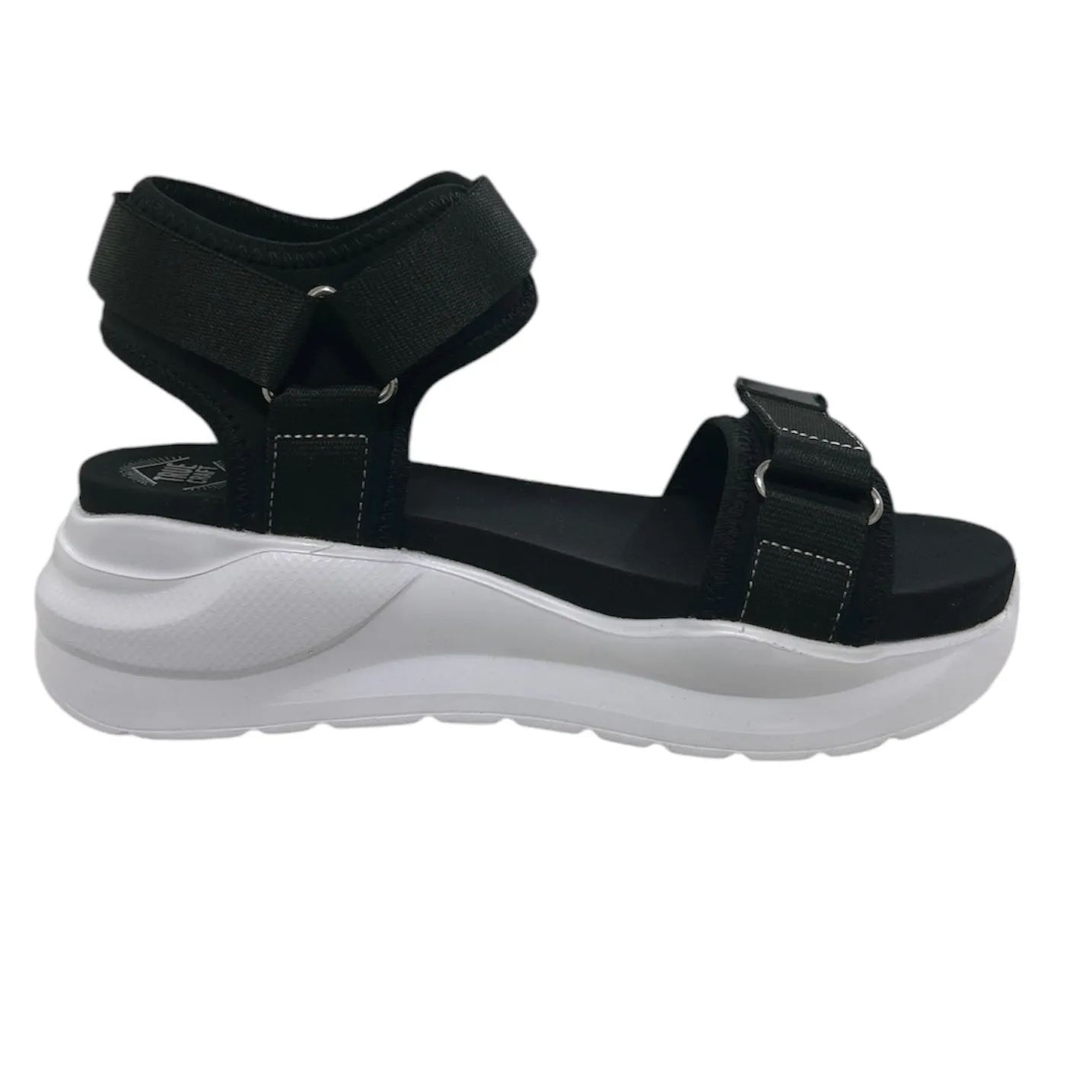 GUMMY Women's Flatform Adjustable Strap Sporty Sandals