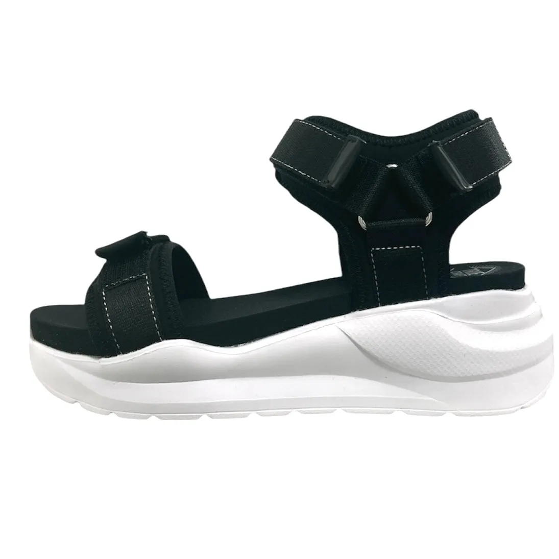 GUMMY Women's Flatform Adjustable Strap Sporty Sandals