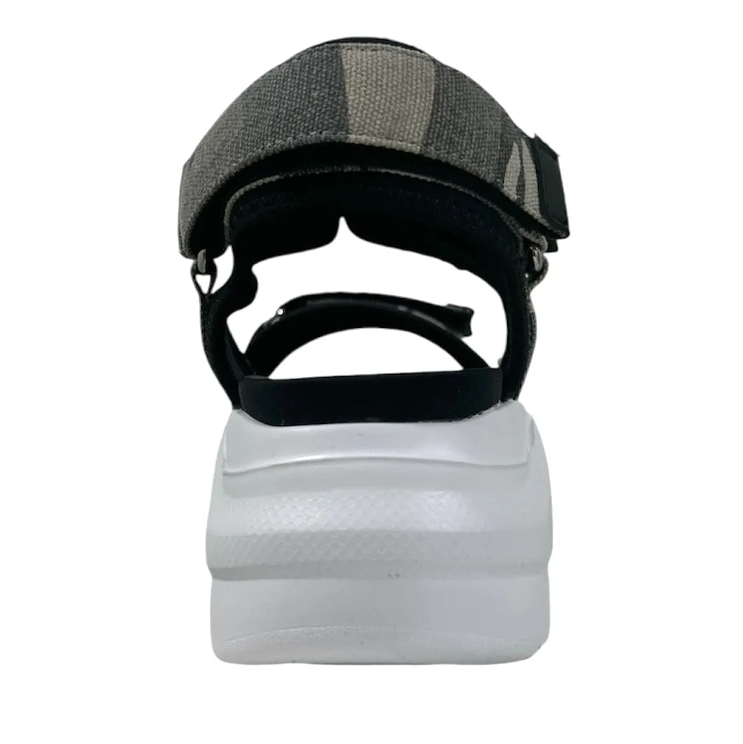 GUMMY Women's Flatform Adjustable Strap Sporty Sandals