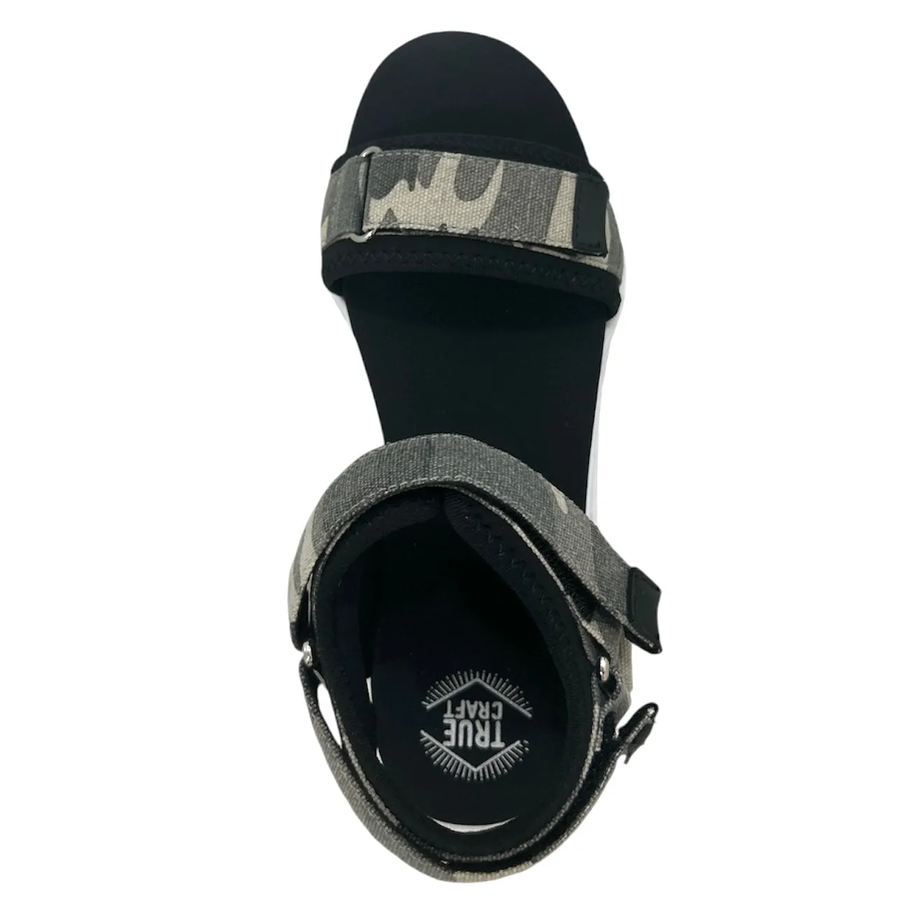 GUMMY Women's Flatform Adjustable Strap Sporty Sandals