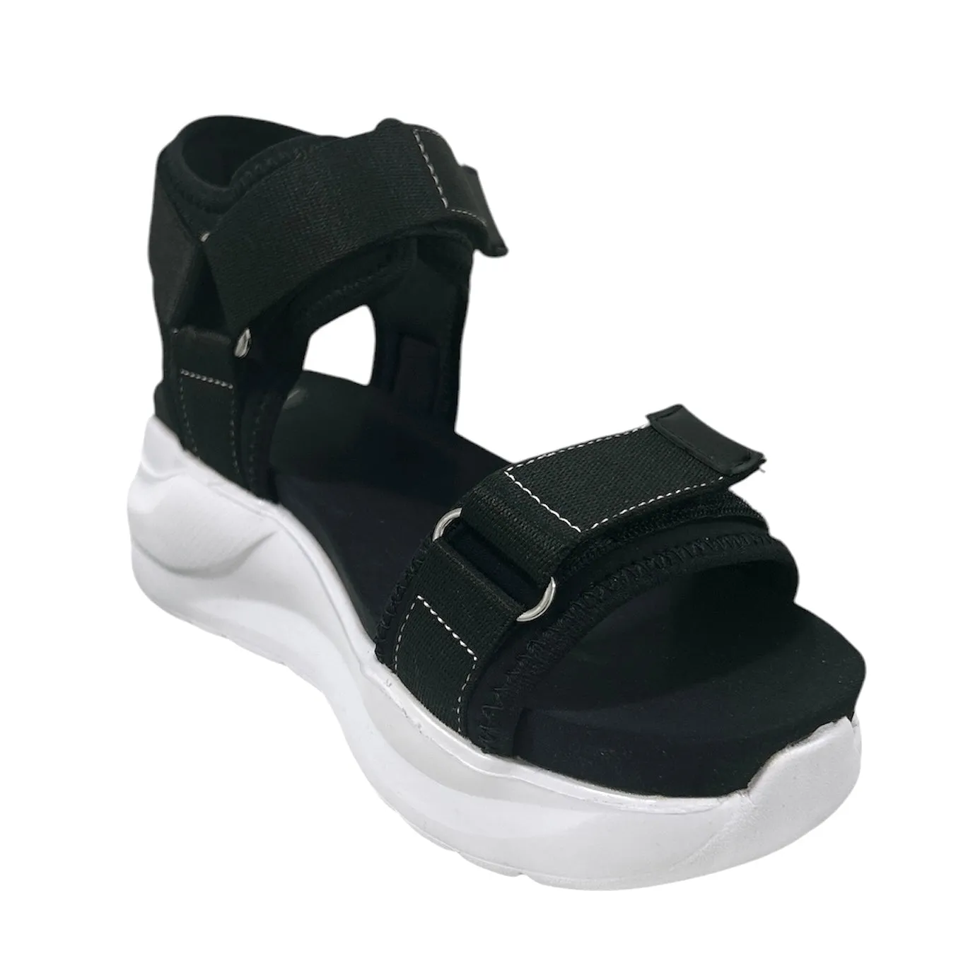 GUMMY Women's Flatform Adjustable Strap Sporty Sandals