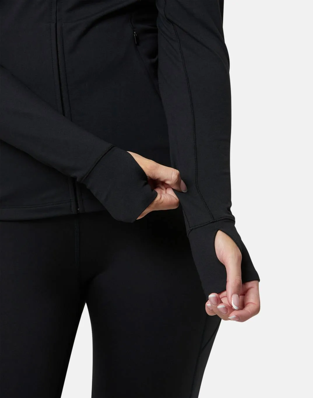 Gym Coffee Adaptive Zip (Womens) - Black