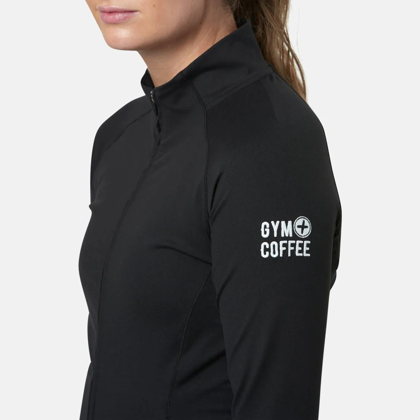 Gym Coffee Adaptive Zip (Womens) - Black